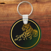 金ゴールドキーチェーン キーホルダー (正面)