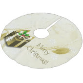 金ゴールドギフトツリースカート ブラッシュドポリエステルツリースカート (アングル)