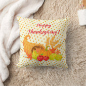 金ゴールドギフト感謝祭最高の秋時間 クッション (ブランケット)