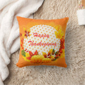金ゴールドギフト感謝祭最高の秋時間 クッション (ブランケット)