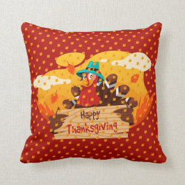 金ゴールドギフト感謝祭最高の秋時間 クッション