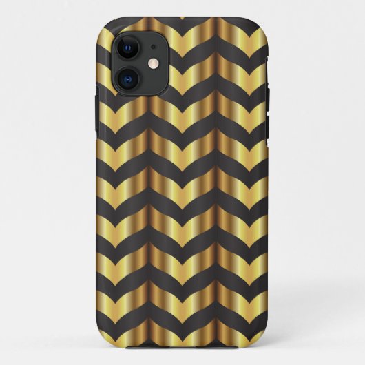 金ゴールドギャツビー Case-Mate iPhoneケース (裏面)