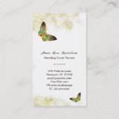 *~*金ゴールドギルド金ゴールド白 名刺 (裏面)