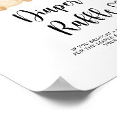 金ゴールドクマおむつラッフルポスター ポスター (角)