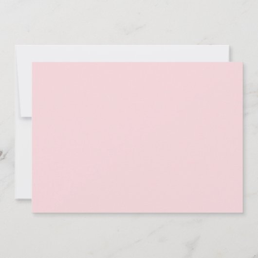 金ゴールドクラウンプリンセスガール誕生日サンキューカード 招待状 (裏面)