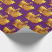 金ゴールドクラウンラッピング紙 ラッピングペーパー (角)