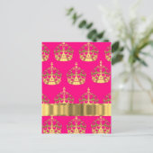 金ゴールドクラウン ポストカード (スタンド正面)