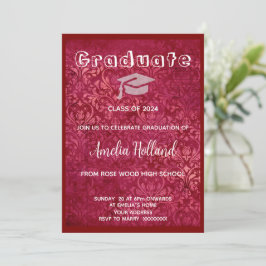 金ゴールドクラシックとマゼンタヴィンテージの写真 招待状