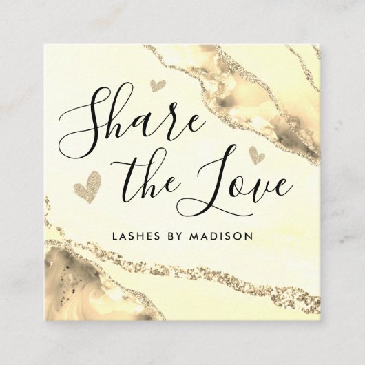 金ゴールドクラシックグリッターマーブルアガテシックモノグラム 紹介カード (正面)