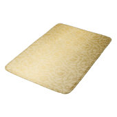 金ゴールドクラシックダマスクデザイン バスマット (アングル)