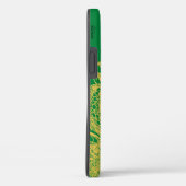 金ゴールドクラシックドラゴンモノグラムケースメイトiPhoneケース Case-Mate iPhoneケース (裏面 / 右)