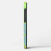 金ゴールドクラシックバタフライピスタチオ紫パターン Case-Mate iPhoneケース (裏面 / 左)