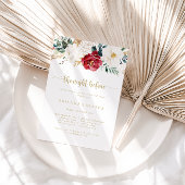 金ゴールドクラシックフローラ夜リハーサル夕食前 招待状