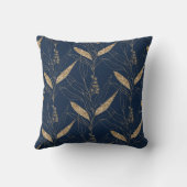 金ゴールドクラシックユーカリ植物枕 クッション (裏面)