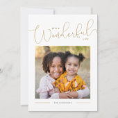 金ゴールドクラシック台本書道の素晴らしい生活 シーズンカード (正面)