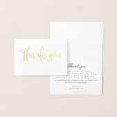 金ゴールドクラシック結婚書の感謝していYou 箔カード (ディスプレー)