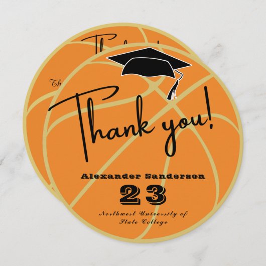 金ゴールドクラス2022バスケットボールのボール卒業 (正面/裏面)