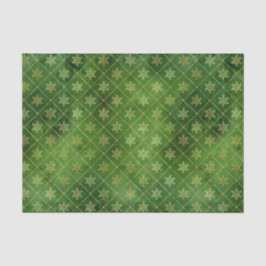 金ゴールドクリスマスの雪が緑 薄葉紙