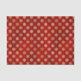 金ゴールドクリスマスの雪が赤 薄葉紙