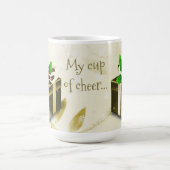 金ゴールドクリスマスギフトコーヒーマグ コーヒーマグカップ (中央)