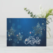 金ゴールドクリスマススターズフラット シーズンカード (スタンド正面)