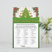 金ゴールドクリスマスツリーあなたの財布ゲームの中に何が (スタンド正面)