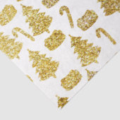 金ゴールドクリスマスツリーキャンディキャンズホワイトクリスマス 薄葉紙 (詳細)