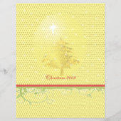 金ゴールドクリスマスツリー チラシ (裏面)