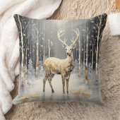 金ゴールドクリスマストナディアホリデー装飾用クッション クッション (ブランケット)