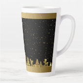 金ゴールドクリスマスビレッジ カフェラテマグ (右)