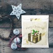 金ゴールドクリスマスプレゼントの好意バッグ フェイバーバッグ