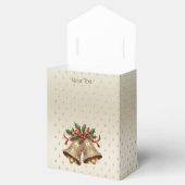 金ゴールドクリスマスベルズホリデーギフトボックス フェイバーボックス