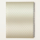 金ゴールドクリスマスベルズ プランナー手帳 (裏面)