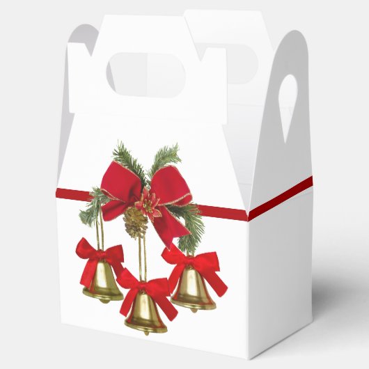 金ゴールドクリスマスベル フェイバーボックス (オープン)