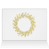 金ゴールドクリスマスベル、メリークリスマスカスタム飾り (内部横(上))