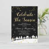 金ゴールドクリスマスホリデーオープンハウスへの招待 招待状 (スタンド正面)