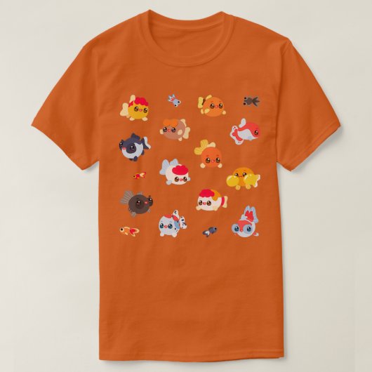 金ゴールドクリップアート Tシャツ (デザイン正面)