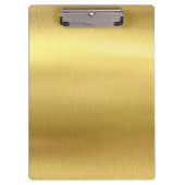 金ゴールドクリップボード クリップボード (正面)