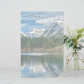 金ゴールドクリーク池文房具 便箋 (スタンド正面)