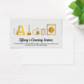 金ゴールドクリーニングアイコン |タイル (デスク)