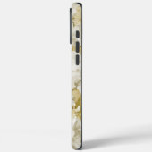 金ゴールドクリームオーキッドフラワー Case-Mate iPhoneケース (裏面 / 左)