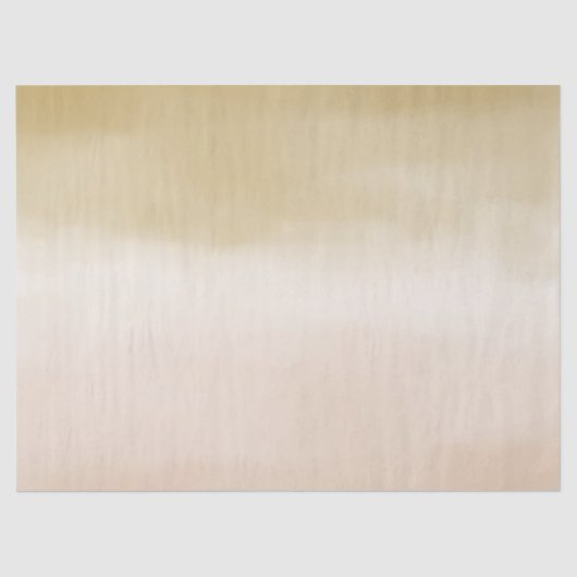 金ゴールドクリームピーチグラデーションライフは美しい 薄葉紙 (正面)