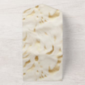 金ゴールドクリームホワイトウエスタンコウィド オールインワン招待状 (外側)