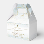 金ゴールドクロスボーイサンキューファースト聖餐式 フェイバーボックス (裏面サイド)