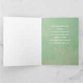 金ゴールドクロスユーカリ第一聖体 カード (内部)