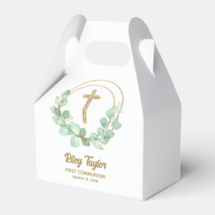 金ゴールドクロスユーカリ第一聖体 フェイバーボックス