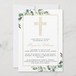 金ゴールドクロスユーカリ追悼会 招待状