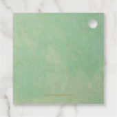 金ゴールドクロスユーカリ フェイバータグ (裏面)