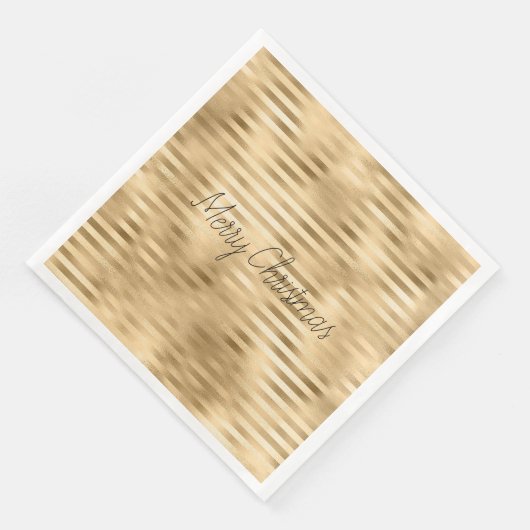 金ゴールドグストライプラムパーソナライズされた (コーナー)