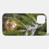 金ゴールドグラスのクリスマス装飾品 Case-Mate iPhoneケース (裏面 (横))